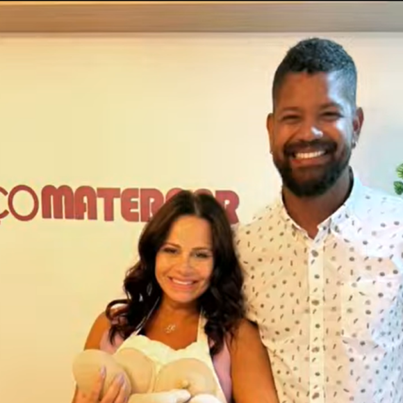 Viviane Araújo conta: "Como papais de primeira viagem, eu e Gui precisamos de toda orientação possível, de profissionais capacitados para q possamos cuidar bem do nosso Joaquim"