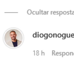 Diogo Nogueira reagiu aos risos a uma internauta que brincou que o vídeo com Paolla Oliveira seria 'um afronte ao povo brasileiro'