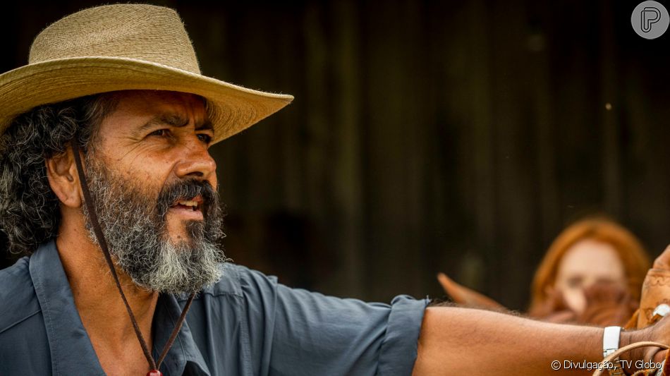 José Leôncio vai ficar aflito com retomada da relação do filho José Lucas de Nada com Érica, na novela 'Pantanal'