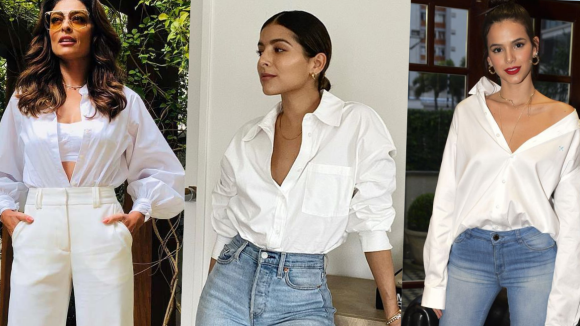 Camisa branca feminina: esses 4 modelos nunca vão sair de moda e são perfeitos para qualquer armário