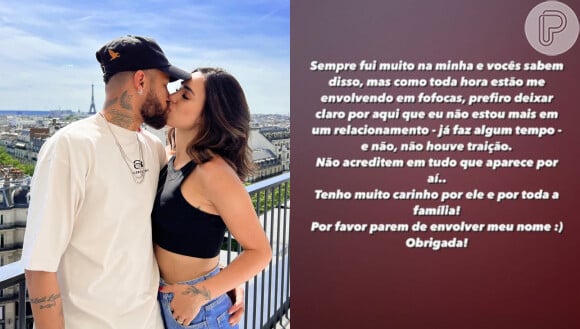 Acabou! Fim do namoro de Neymar com Bruna Biancardi foi confirmado pela influenciadora