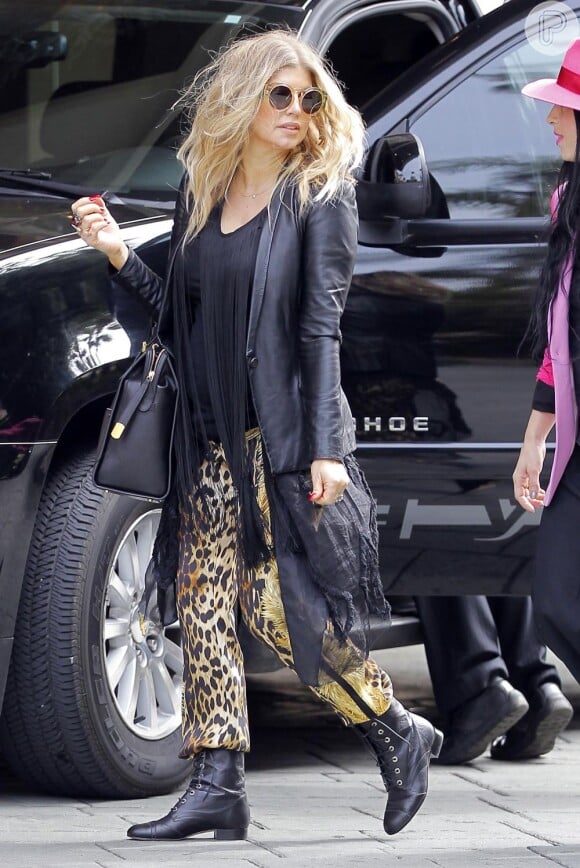 Fergie é cantora da banda 'Black Eyed Peas'