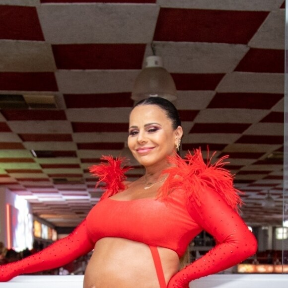 Viviane Araujo relatou o cansaço às vésperas da chegada do primeiro filho, Joaquim