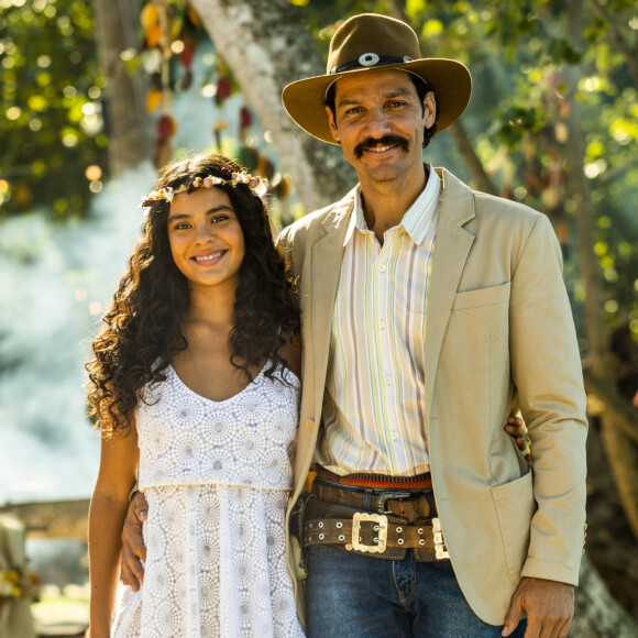 Casamento de Muda e Tibério é alvo de ironia de Renato, na novela 'Pantanal': 'Idade para ser o seu pai'