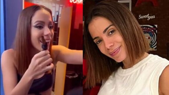 'Joãozinho!' Anitta surge de cabelo curto após susto por corte desastroso de Gkay em after party
