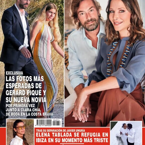 Piqué e a nova namorada foram flagrados ao chegar no casamento de um amigo do jogador