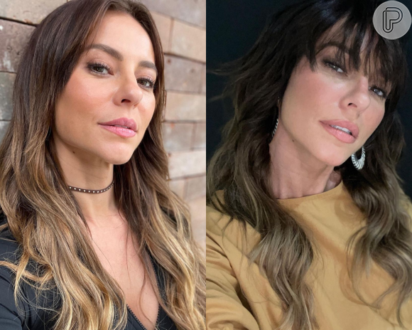 Paolla Oliveira de novo visual: antes e depois do cabelo