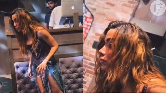 Anitta viralizou ao surgir travada de bêbada pós-VMA