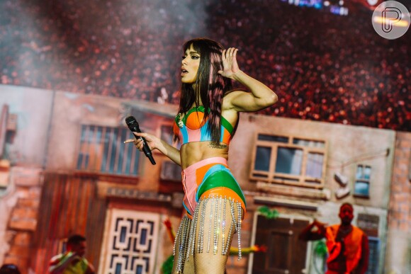 Anitta contou que a produção do Rock in Rio não valoriza artistas nacionais