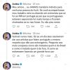Um dia após o fim do Rock in Rio, Anitta usou as redes sociais para falar sobre o festival