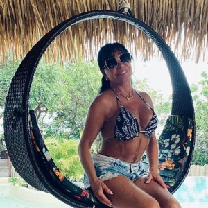 Gretchen desmistificou a lenda de que ela não tem mais um umbigo