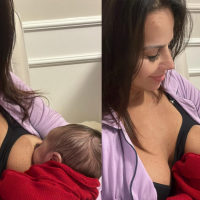 Viviane Araujo detalha amamentação e revela tratamento a laser na mama: 'Requer muita doação'