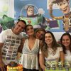 A atriz Juliana Paes reuniu os amigos e familiares para o aniversário de 4 anos de seu filho, Pedro