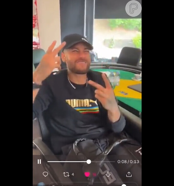 Neymar declarou voto em Jair Bolsonaro