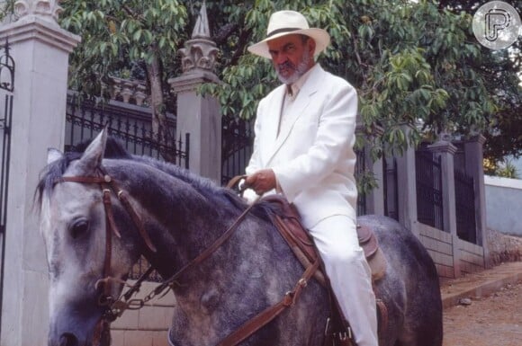 Lima Duarte já reviveu dois personagens: Murilo Pontes em 'Pedra Sobre Pedra' (1992) e 'A Indomada' (1997)