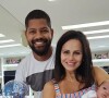 Viviane Araujo comemorou o primeiro mês do filho, Joaquim