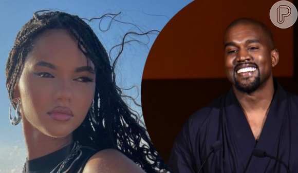 Juliana Nalu assumiu namoro com Kanye West