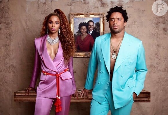 Fantasia de Beyoncé e Jay-Z inspirou Ciara e o marido, Russel Wilson
