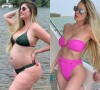 Bárbara Evans emagreceu 27 kg que engravidou na gravidez