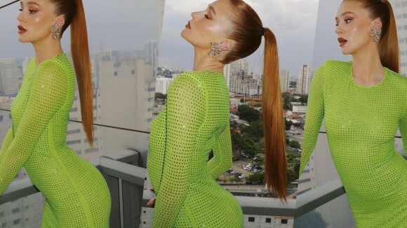 Look verde-limão de Marina Ruy Barbosa é a dica fashion que você precisa para usar a cor de um jeito elegante