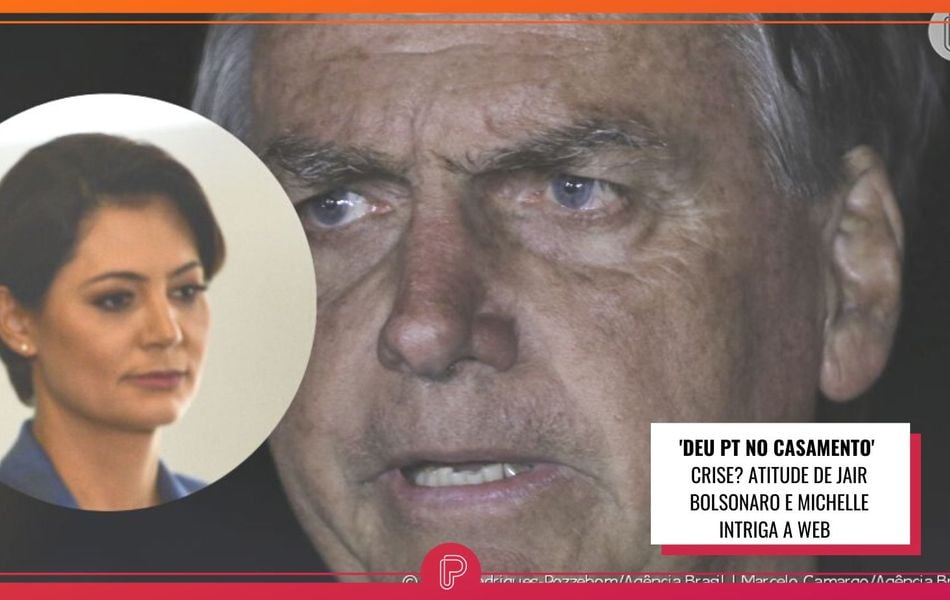 Jair Bolsonaro E Michelle Tomam Atitude Que Indica Crise No Casamento