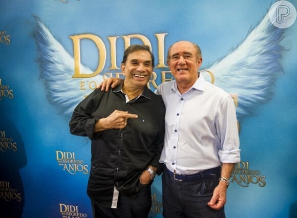 Renato Aragão estrelou ao lado de Dedé Santana o especial 'Didi e o Segredo dos Anjos'