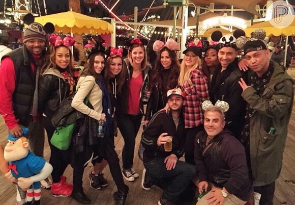 No Instagram, Christina Aguilera não citou a briga com Mickey na Disney