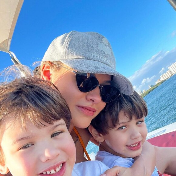 Os filhos de Andressa Suita e Gusttavo Lima têm 5 e 4 anos de idade