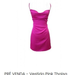 O vestido pink usado por Andressa Suita pode ser comprado por R$ 647,80