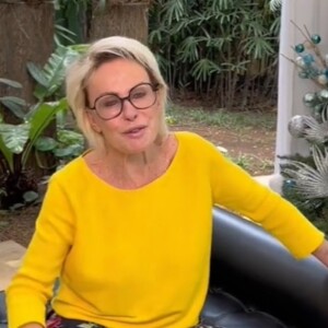 Ana Maria Braga usou as redes sociais para atualizar seu estado de saúde