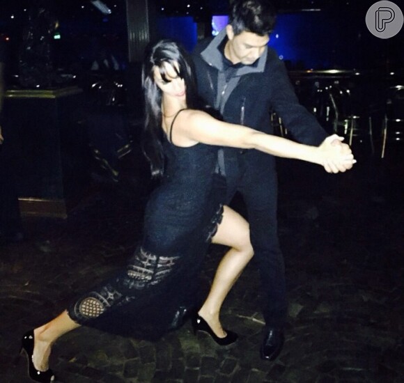 Recentemente, Graciele Lacerda e Zezé Di Camargo foram para Buenos Aires, onde dançaram tango