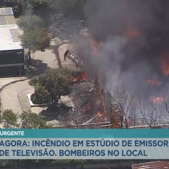 Incêndio na TV Globo: emissora informa que não havia ninguém no local na hora do incêndio e não houve feridos