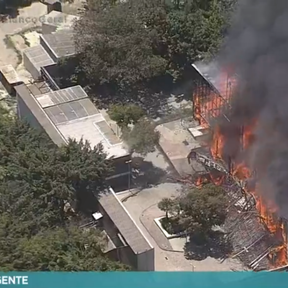 Incêndio nos estúdios da Globo prejudicou as gravações de outras produções da emissora