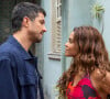 Oto (Romulo Estrela) se declara a Brisa (Lucy Alves) após primeiro beijo do casal na novela 'Travessia'