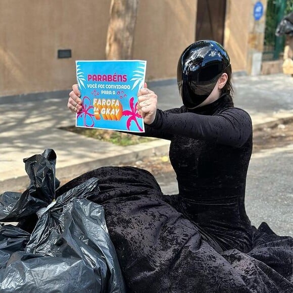 Este ano a Farofa da GKay será transmitida pela TV e internet