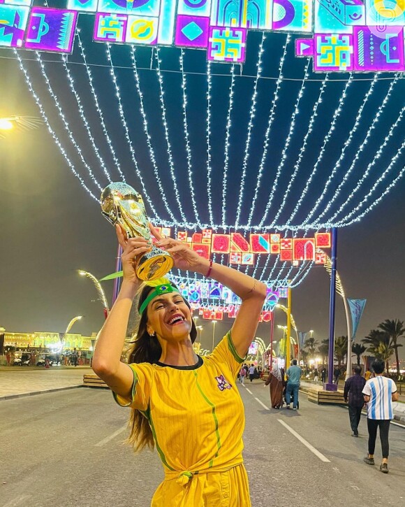 Copa do Mundo 2022: ex-BBB compartilha cliques no Qatar