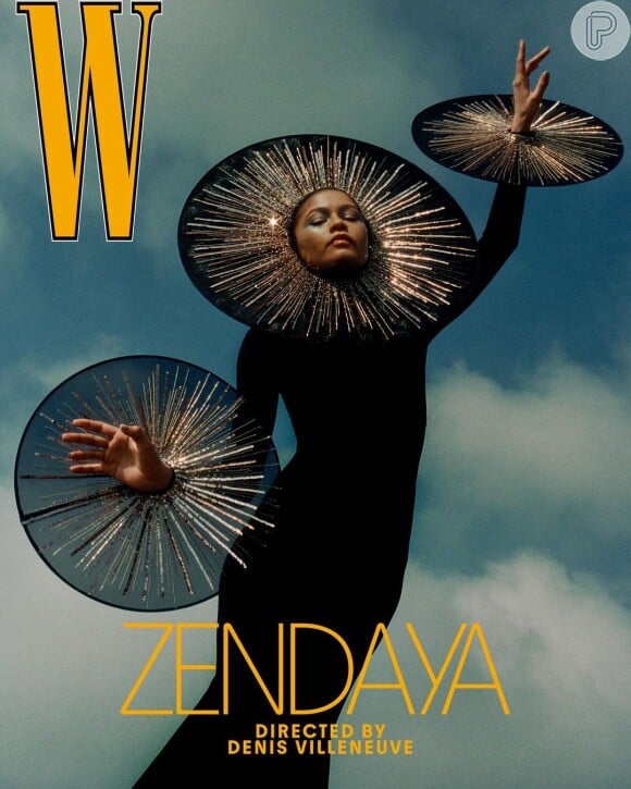 Look de alta-costura da Schiaparelli foi usado por Zendaya na capa da revista 'W Magazine'