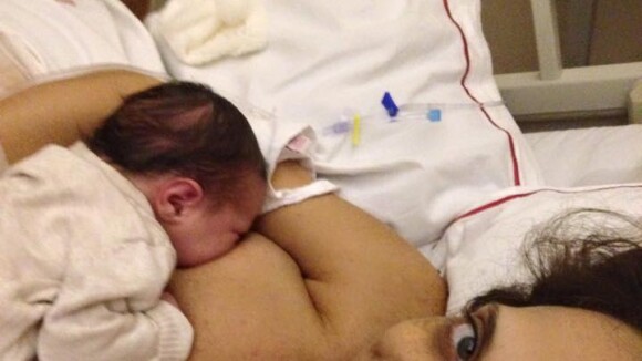Leticia Isnard comemora nascimento da primeira filha, Tereza: 'Overdose de amor'