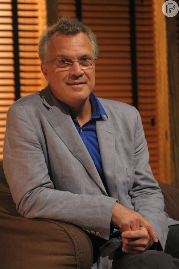 Pedro Bial iniciou na TV Globo em 1981