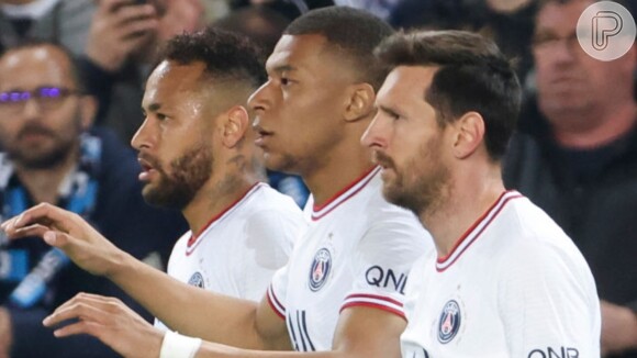 Mbappé e Messi são companheiros de PSG