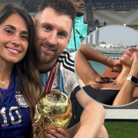 Mulher de Messi, Antonela Roccuzzo abre álbum de fotos no Catar e surpreende com clique só de biquíni. Confira!