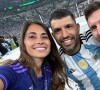 Antonela Roccuzzo exibiu selfie com Messi