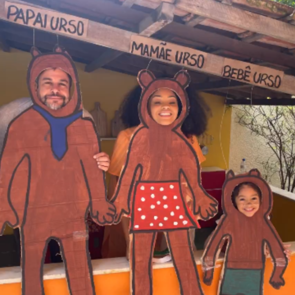 Juliana Alves e Ernani Nunes são pais de Yolanda, de 5 anos