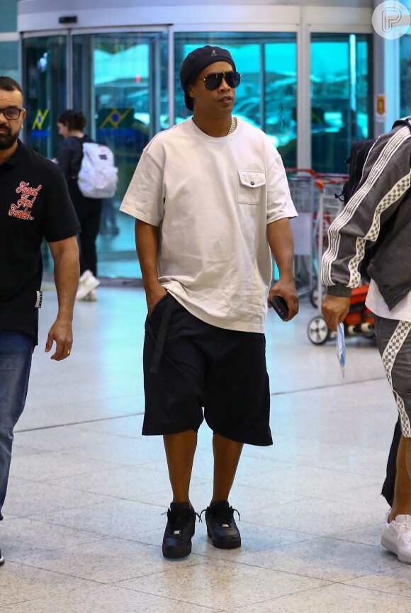 O ex-jogador de futebol Ronaldinho Gaúcho aderiu à rede social Koo