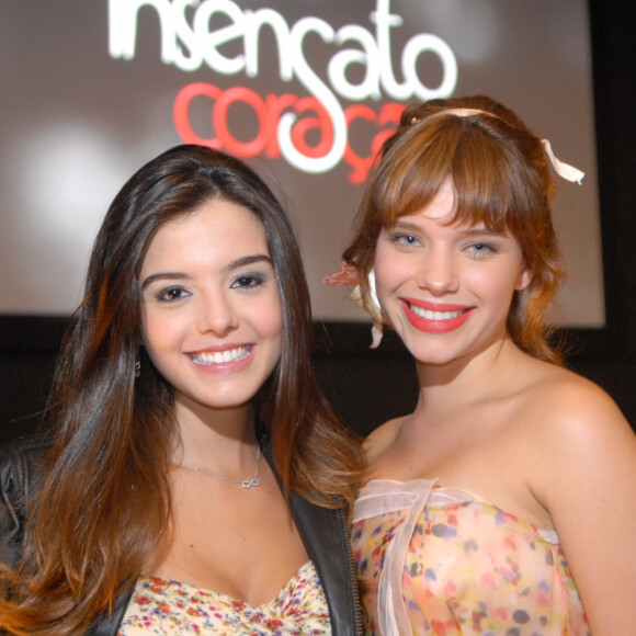 Bruna Linzmeyer estreou em novelas ao lado de Giovanna Lancellotti em 2011 com 'Insensato Coração'