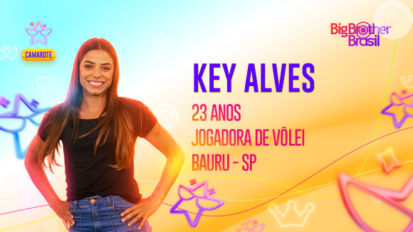 BBB 23: Jogadora de vôlei Key Alves está no camarote do reality