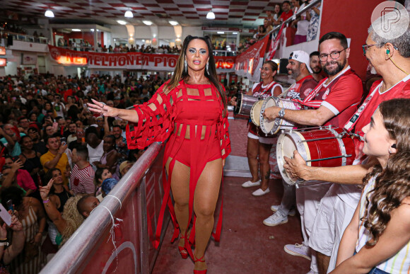 Viviane Araujo está na reta final dos preparativos para o Carnaval 2023