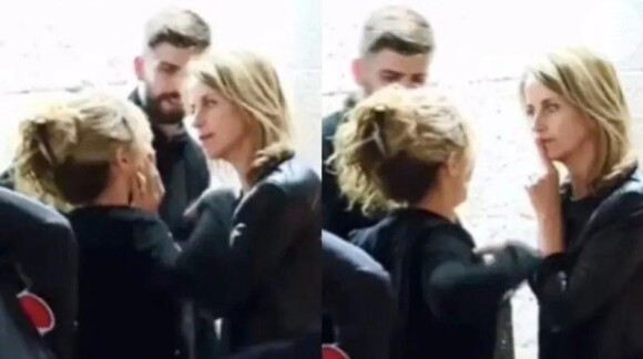 Vídeo recuperado nas redes sociais mostra mãe de Piqué mandando Shakira 'calar a boca'