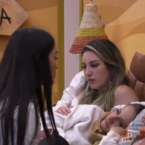 BBB 23: Larissa e Amanda consolaram Bruna Griphao após Gabriel ser eliminado do jogo