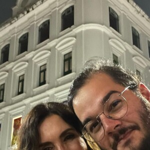 Fátima Bernardes e Túlio Gadêlha vivem um relacionamento à distância